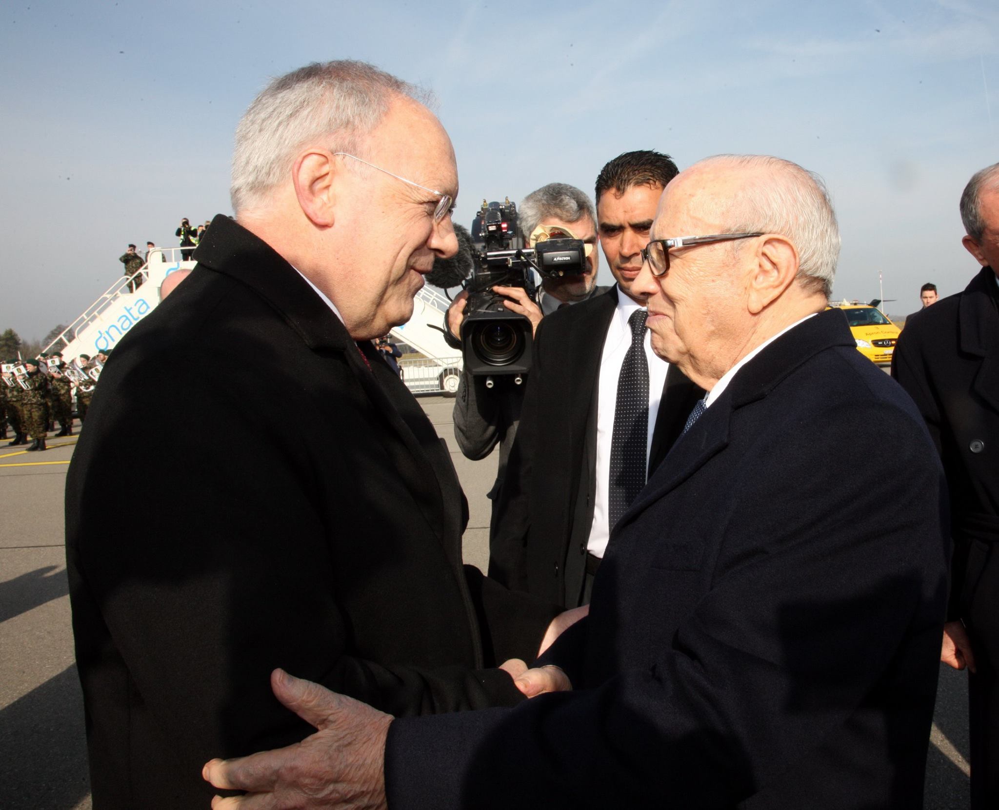 Au "lapsus" d'Essebsi, le président suisse réplique par un "double lapsus"