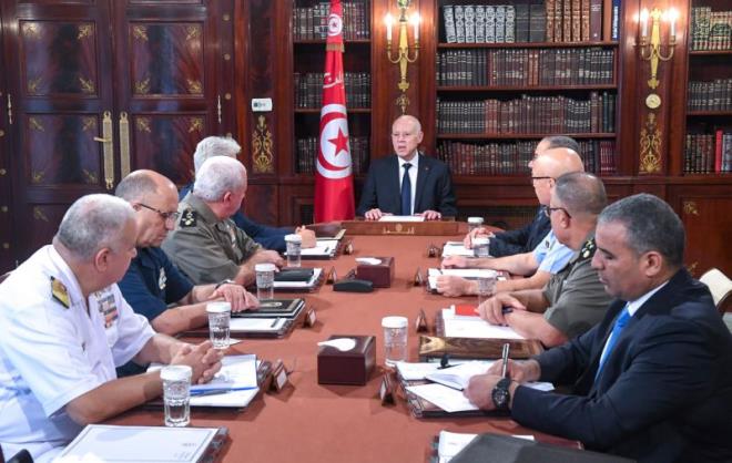 Kaïs Saïed préside le Conseil supérieur des armées