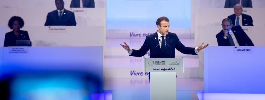 Le président français ne prononcera pas de discours au sommet de la Francophonie