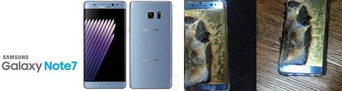 Samsung suspend les ventes du Galaxy Note 7 en raison d'une explosion de batterie