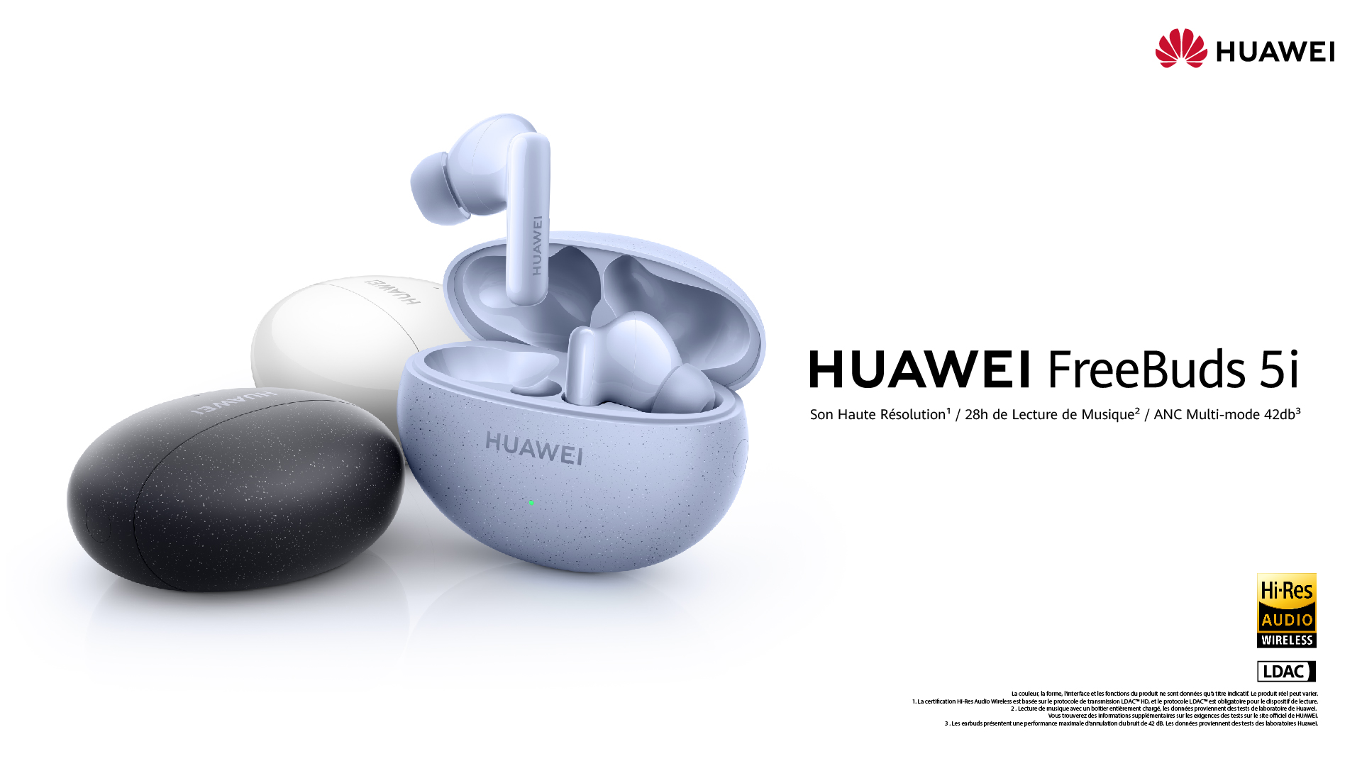 Huawei se prépare à lancer HUAWEI FreeBuds 5i en Tunisie
