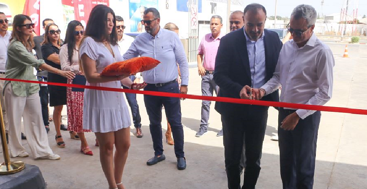 Ouverture du deuxième centre pneumatique Firestone station TotalEnergies à Soliman