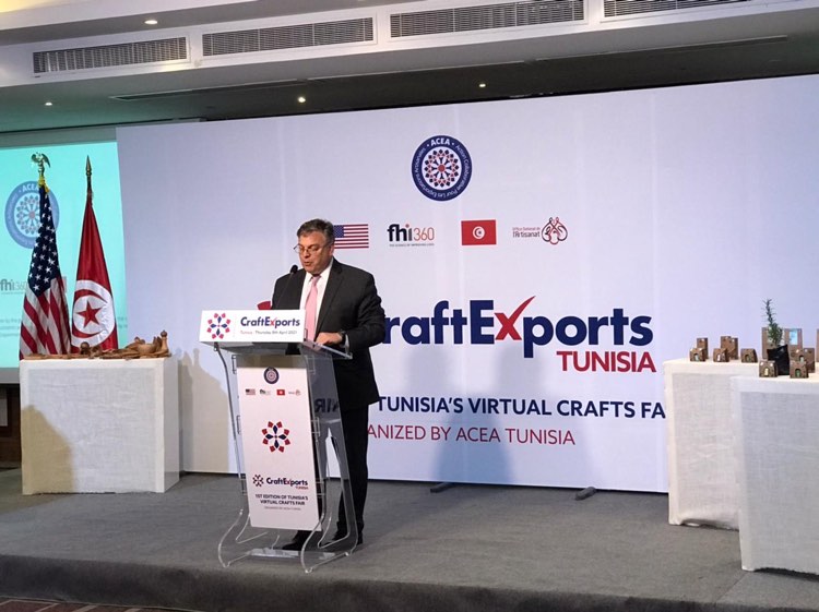 Première foire virtuelle internationale de l’artisanat en Tunisie