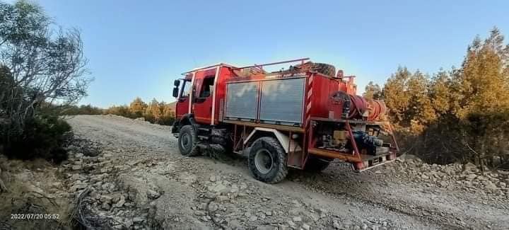 L'incendie du Mont Boukornine presque maîtrisé