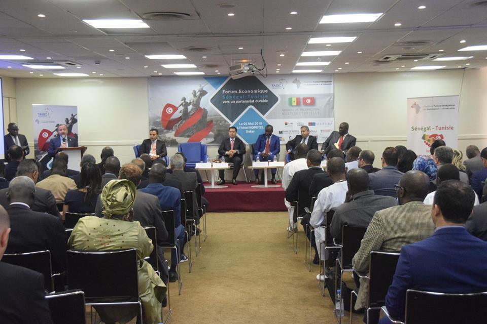 Bassem Loukil à l’ouverture du forum économique Tuniso-Sénégalais