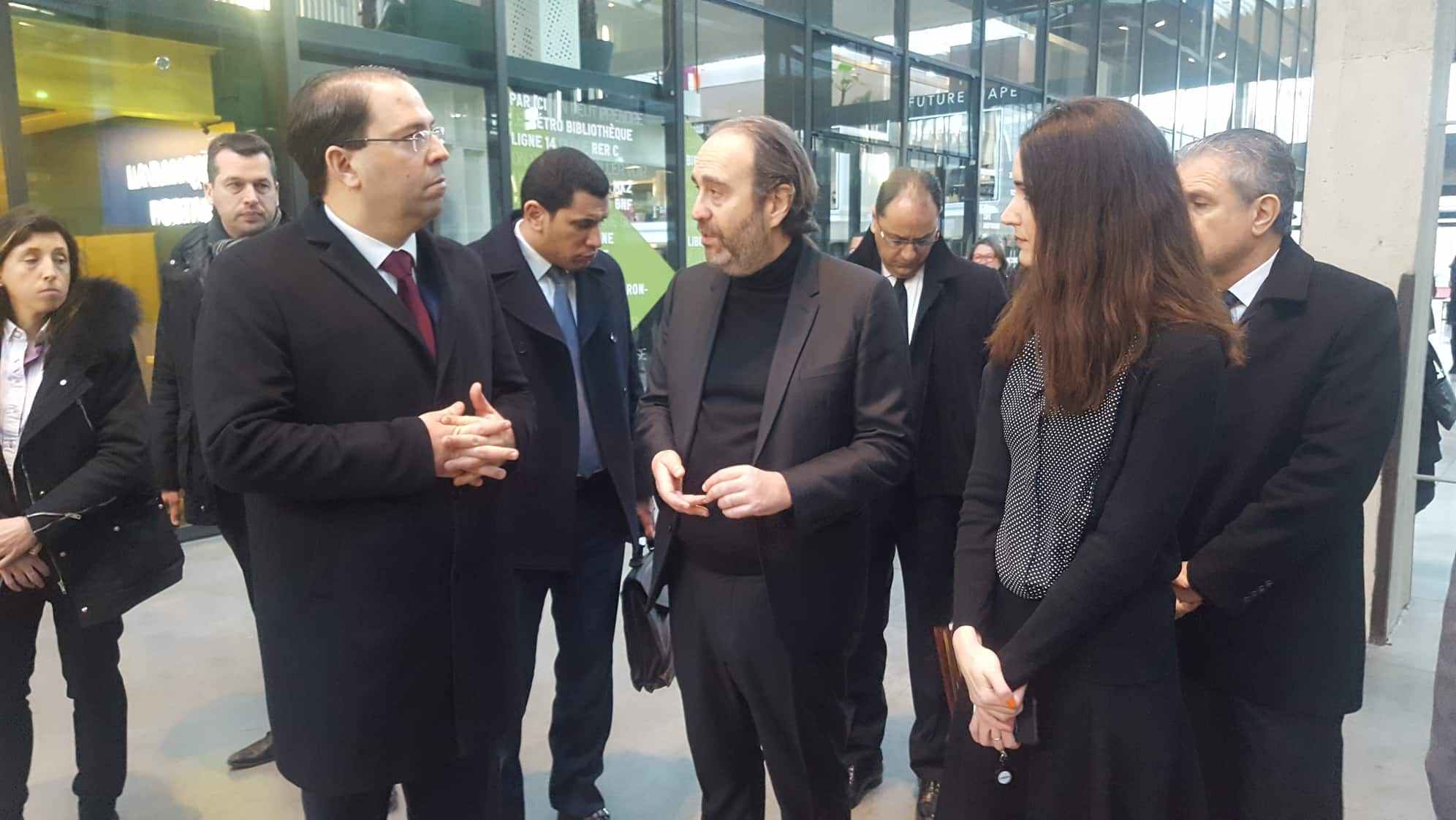 Youssef Chahed à la station F