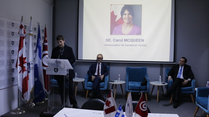 L'ambassadrice du Canada en Tunisie, Carol McQueen    