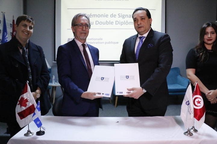 -Partenariat pour organiser à Tunis des programmes de formations continues pour le Maghreb en collaboration avec l’Institut International d’Innovation pour le développement 