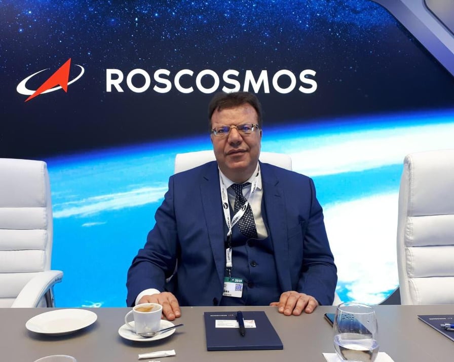 Mohamed Fikha à Roscosmos