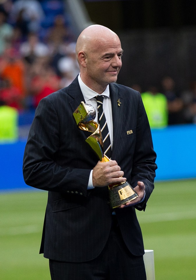 Gianni Infantino,président de la FIFA