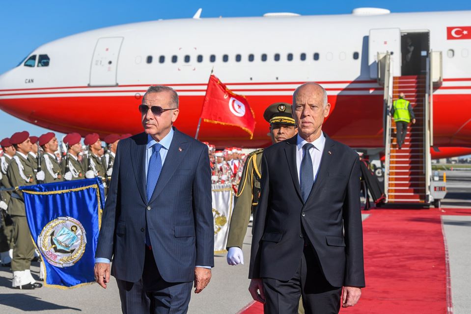 Il a été accueilli à son arrivé dans notre pays par le président Kais Saïed 