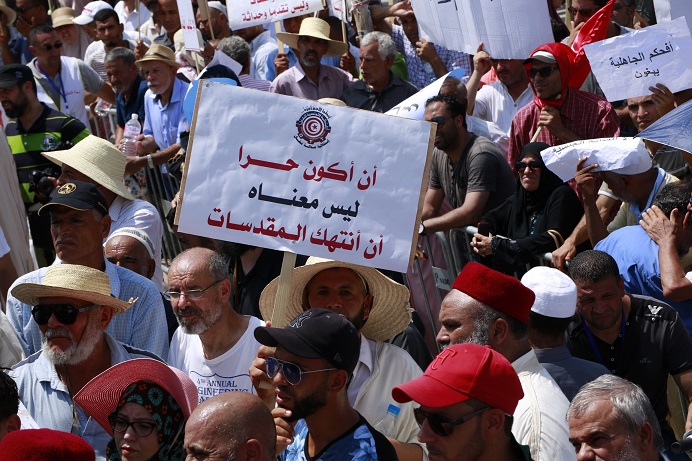   Le Président de la République doit être le Président de Tous les Tunisiens, selon les contestataires 