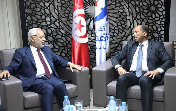 Formation du gouvernement : réunion entre Ghannouchi, Abbou et Chahed