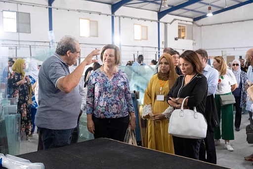 AFD - ARRU : Visite du Projet de réhabilitation du quartier Saida Ennassim à la commune d'Oued Ellil