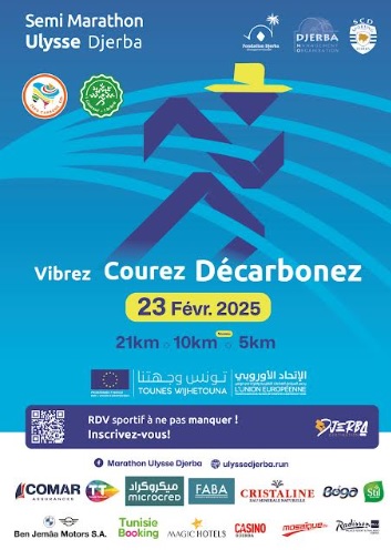Semi-Marathon Ulysse Djerba : Une 5ᵉ édition entre sport, inclusion et engagement environnemental