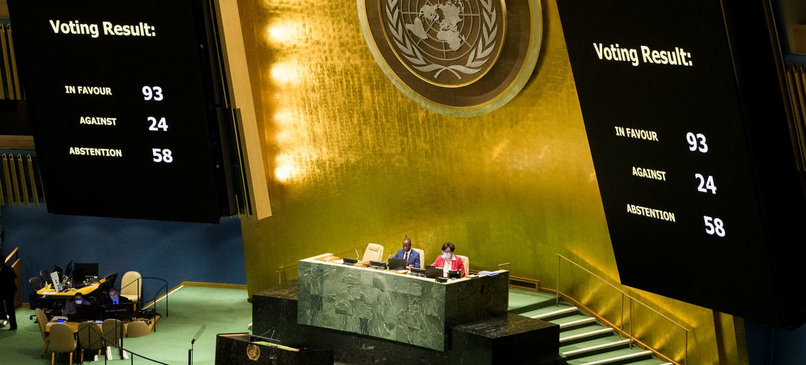 L’AG de l’ONU suspend la Russie du conseil des droits de l’homme : la Tunisie parmi les abstentionnistes