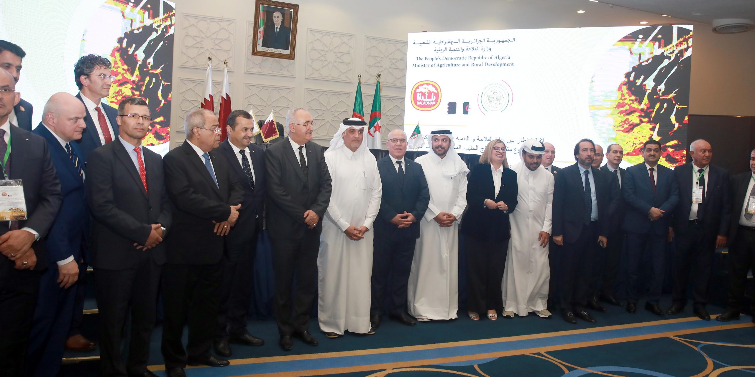 Algérie-Qatar : projet gigantesque de lait et d’élevage d’une valeur de 3,5milliards de dollars