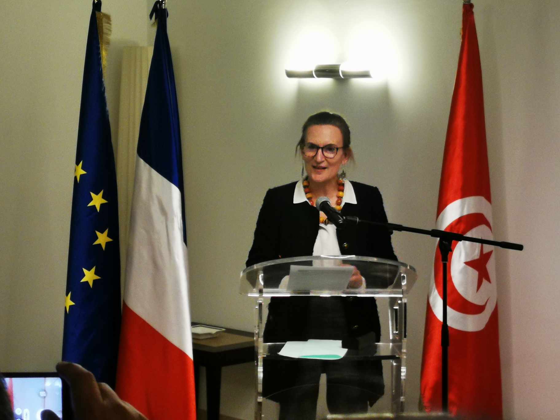 Anne GUEGUEN: "La Tunisie et la France ont en commun d’avoir beaucoup fait pour la promotion des droits des femmes"
