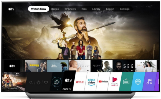 LG ajoute l'app TV d'Apple sur les TV 2018