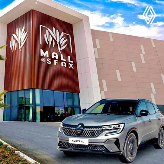 Artes Renault : La nouvelle Austral exposée au Mall of Sfax