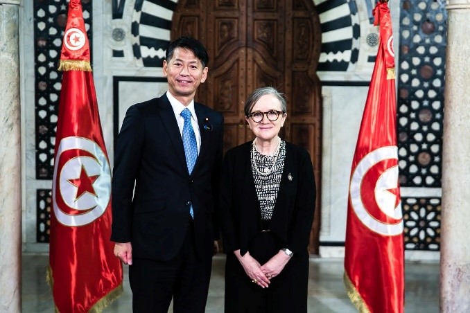 Bilan de la visite en Tunisie du ministre délégué auprès du ministre des AE du Japon