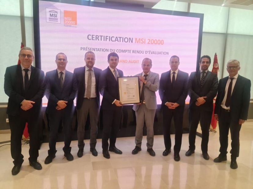 Cinquième certificat MSI 20000 relatif aux standards internationaux de qualité financière émis en faveur de la BIAT