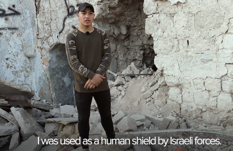 L’armée israélienne utilise cinq enfants palestiniens comme boucliers humains