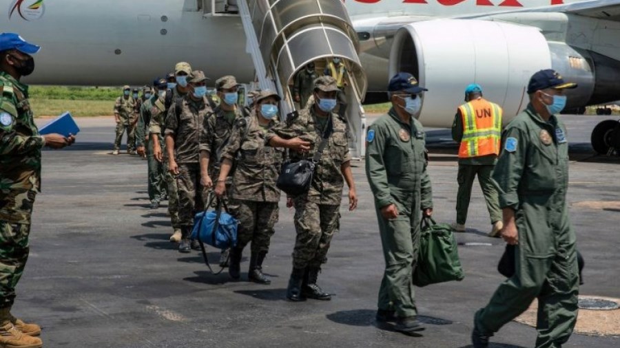 Arrivée de la mission militaire tunisienne en Centrafrique