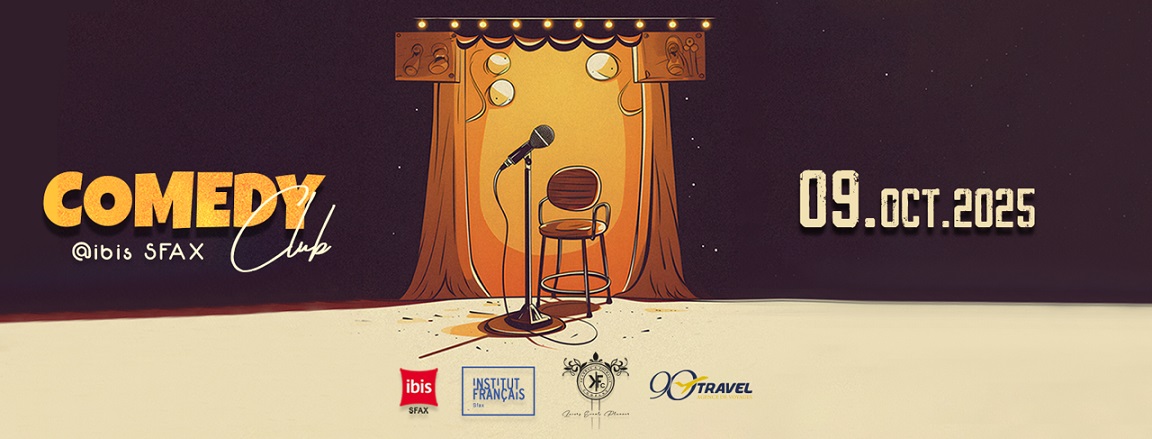L’hôtel ibis Sfax donne rendez-vous aux amateurs d’humour avec ibis Comedy Club