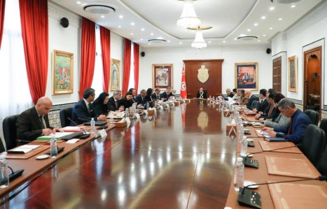 Le Conseil des ministres tenu à la Kasbah sous la présidence de la Cheff du Gouvernement