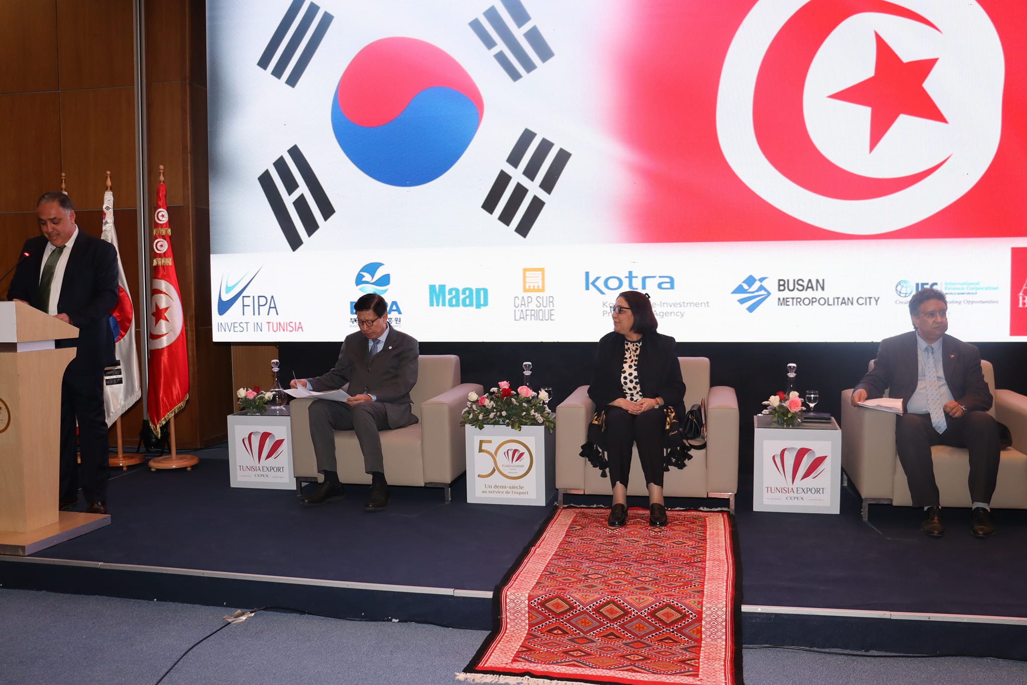 Korea Tunisia Africa Bussiness : Les investissements sud-coréens restent insuffisants en Tunisie