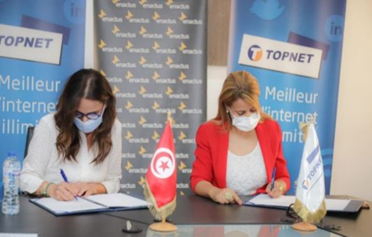 TOPNET et ENACTUS Tunisie signent un partenariat Stratégique