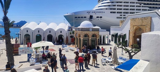 Tourisme de croisière : 7000 touristes accostent aujourd'hui au port de la Goulette