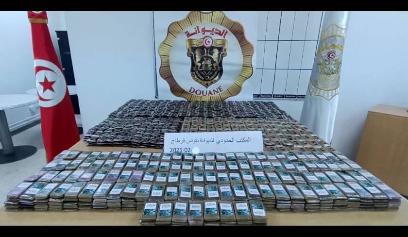 Découverte de 100 kg de cannabis à l’aéroport de Tunis-Carthage