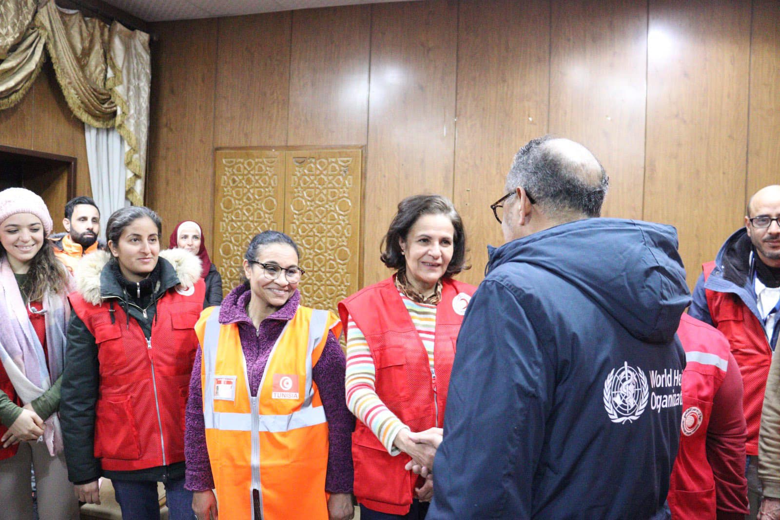Équipe médicale tunisienne en Syrie : l’hommage du Directeur général de l’OMS