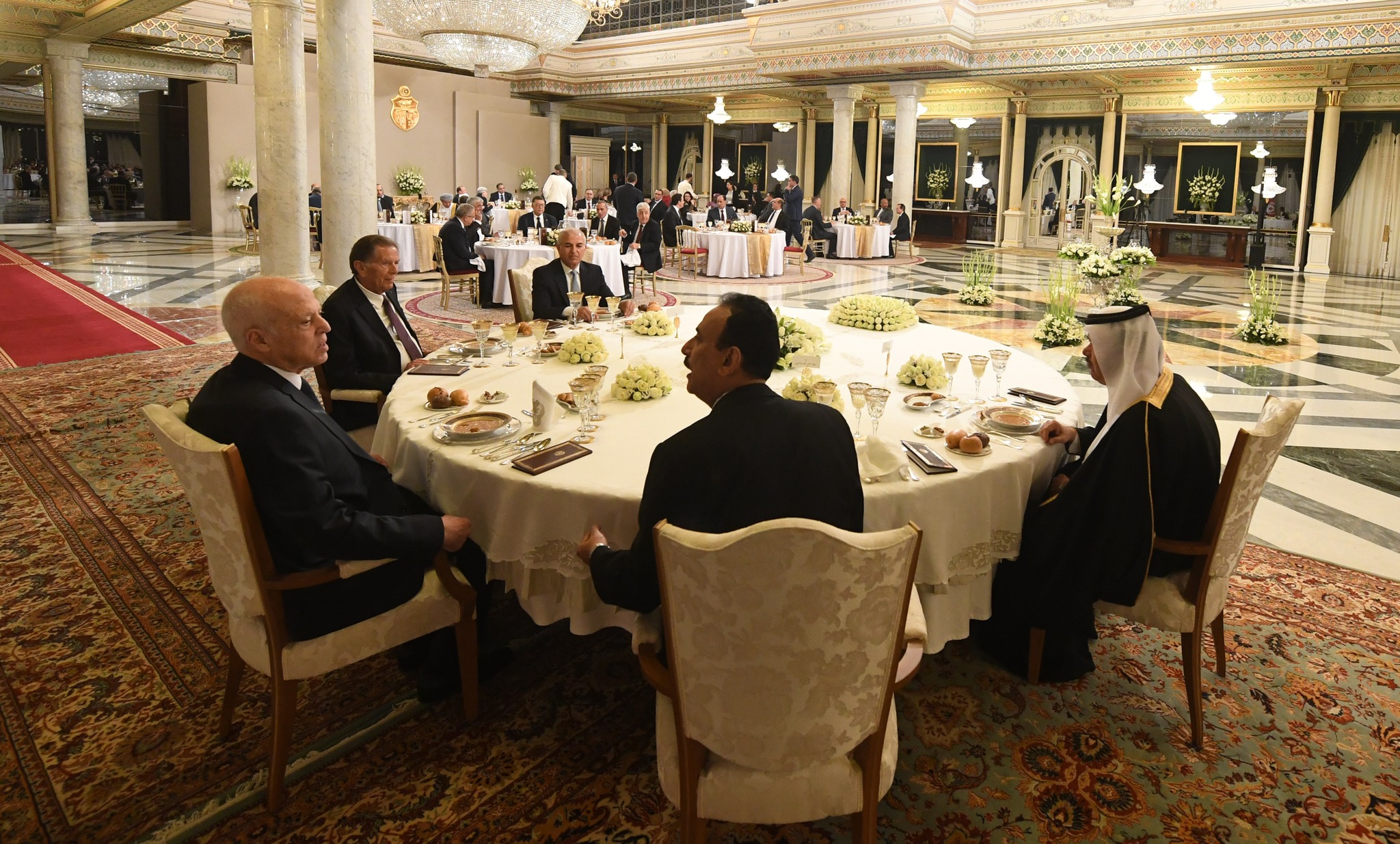 Tunisie: Diner d'Iftar au palais de Carthage