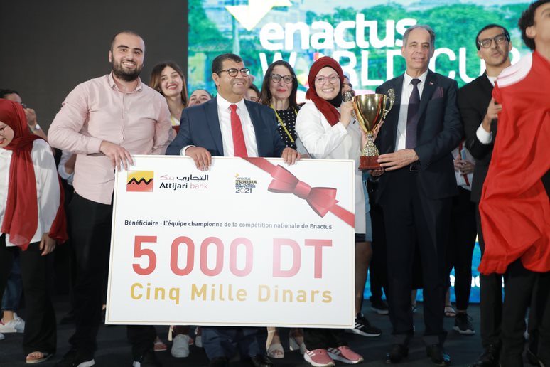 Enactus ISI remporte la 13ème édition de la Enactus Tunisia National Exposition 2022