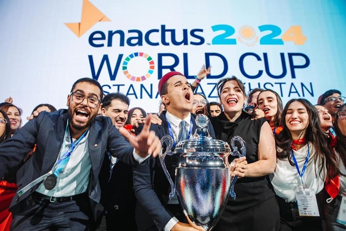 Enactus world Cup 2024 : Enactus Tunisie, champion du monde