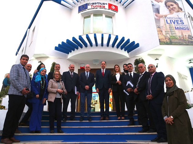 Inauguration du Bureau National Erasmus+ Tunisie