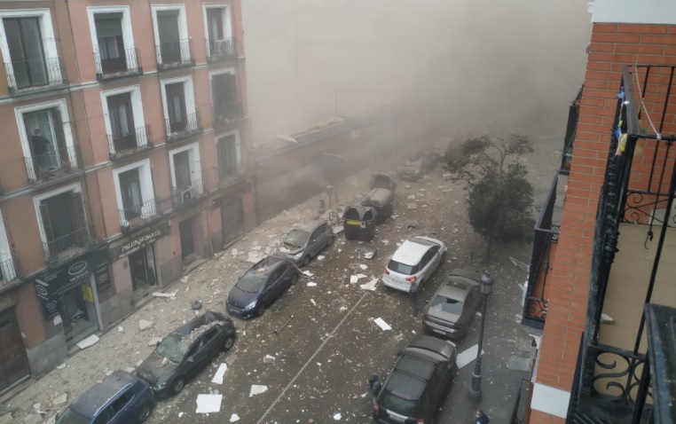 Espagne : Explosion majeure dans le centre de Madrid