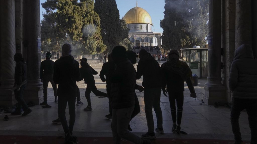 Al Qods: Plus d'une centaine de blessés lors de heurts sur l'Esplanade des Mosquées