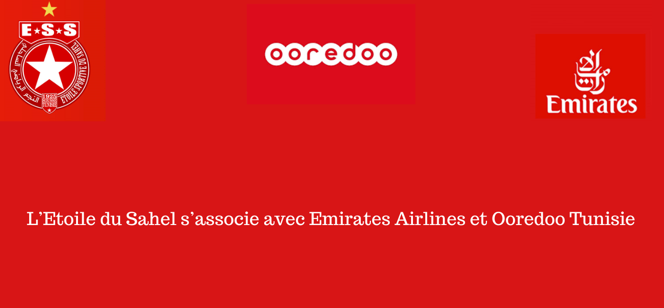 L’Etoile du Sahel s’associe avec Emirates Airlines et Ooredoo