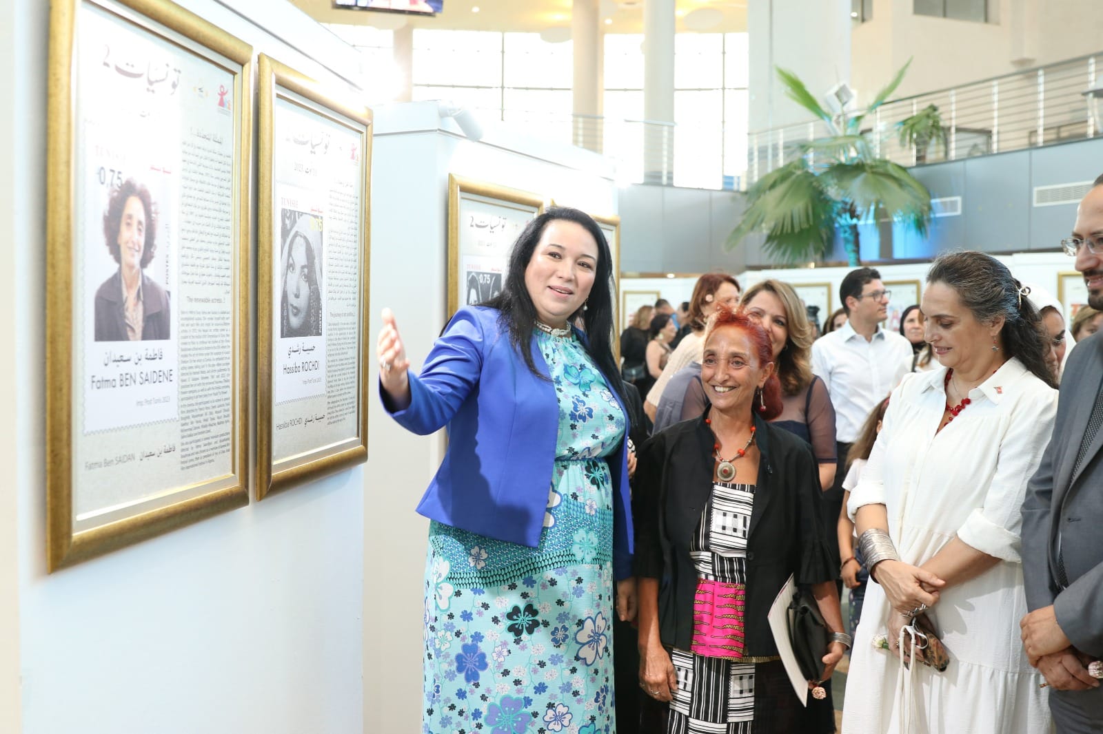 Fête de la femme : Inauguration de l’exposition nationale de timbres-poste “Tunisiennes 2”
