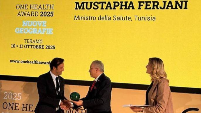 le prix de la santé “One Health Award 2025”, décerné à la Tunisie