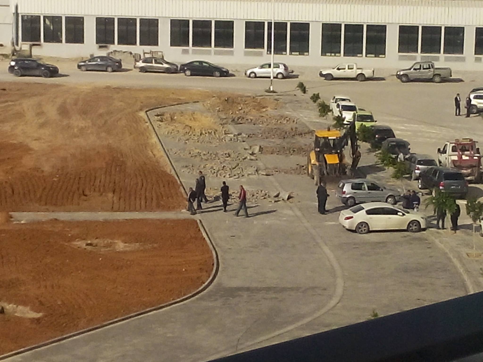 Destruction "spectaculaire" d'un parking au centre urbain nord