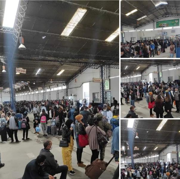 Confinement général: Les stations de transport et les commerces pris d'assaut !