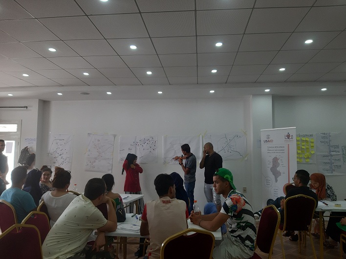Des ateliers de formation aux jeunes (CYM Training) dans le cadre du projet Ma3an