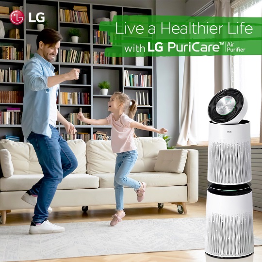 LG présente le PuriCare 360, un purificateur d’air idéal pour vos maisons !