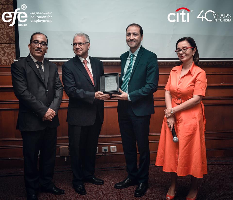 Employabilité des jeunes et femmes: EFE-Tunisie et Citi renforcent leur partenariat pour la 6 ème année