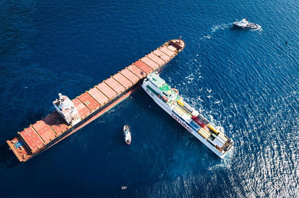 Collision Ulysse-Virginia : Les deux navires s’accusent…mais qui a raison ?